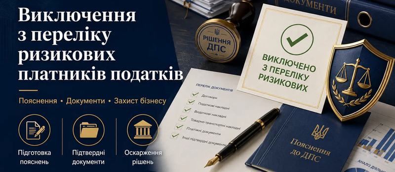 Виключення з переліку ризикових платників податків: як діяти бізнесу